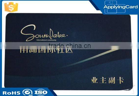 MF S50 Contactless IC Cards pvc smart rfid contactless card for access control system