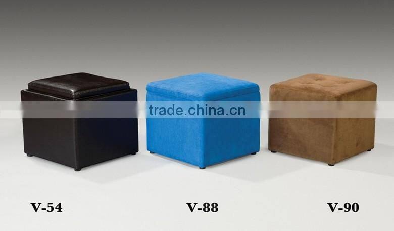colourful fashion folding storage ottoman