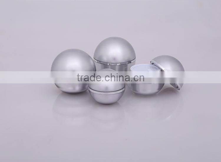 Shaoxing Haorui Luxury Cosmetic Container Acrylic cream jar ball