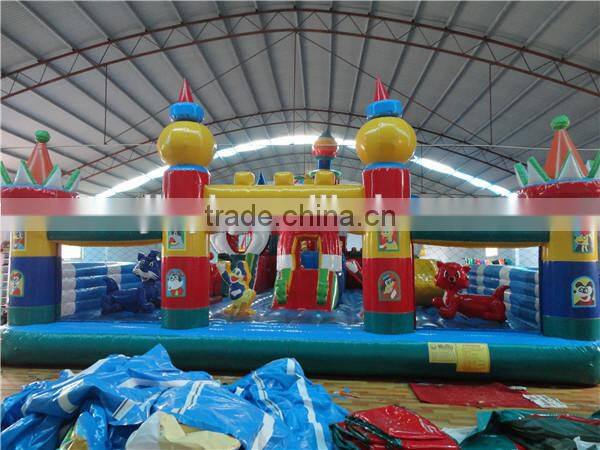 Used inflatable castle mickey mouse for sale