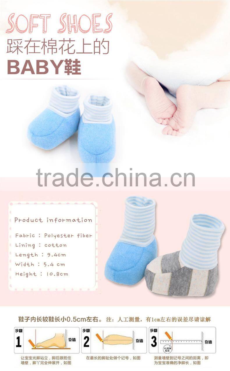 Super soft newborn shoes blue