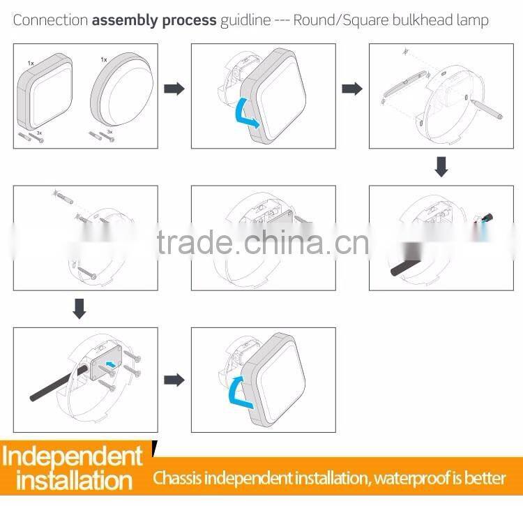 buy cheap sell high 10W 14W 18W LED Round Bulkhead Lamp