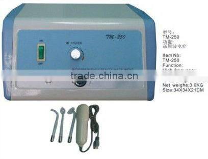 Portable high frequency facial massager beauty machine