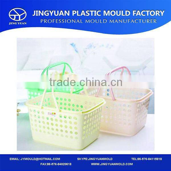 Durable Plastic Injection Fruits Storage Basket Mould Manufacturer/Plastic Injection Fruit & Grocery Storage Basket Mold supply