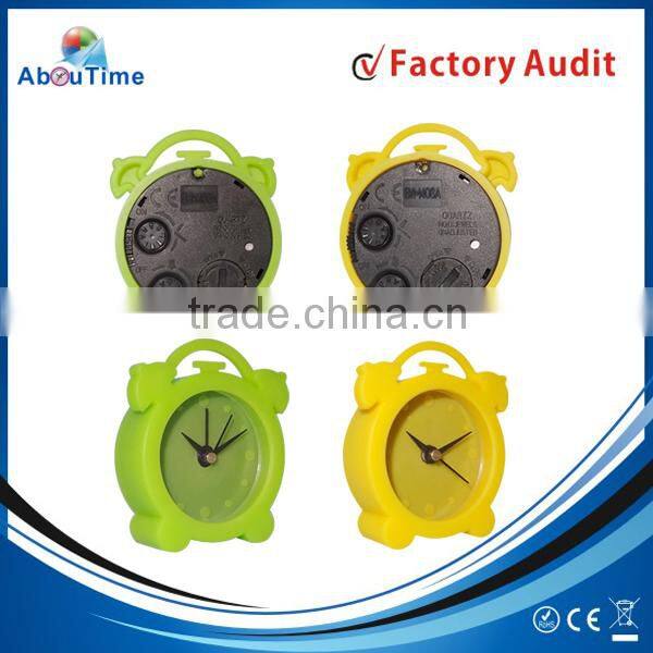 Modern funny silicone alarm table clock!