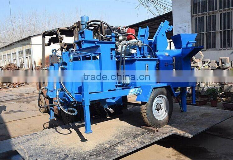 Most popular high quanlity and capacity DY2-20m interlocking soil clay brick making machine