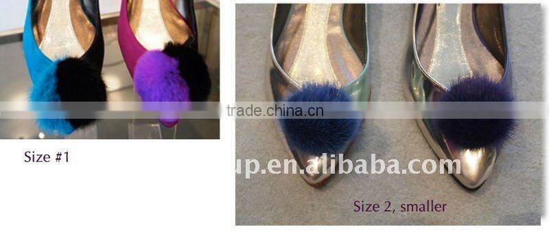 1M rabbit fur strips for garment accessory
