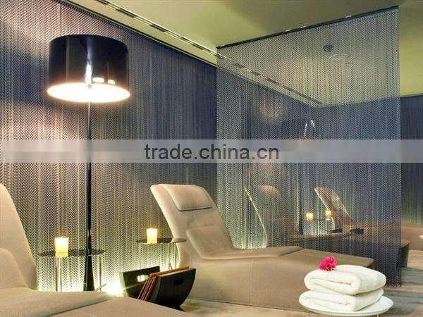 2014 hot sale metal mesh curtain for building interior decoration