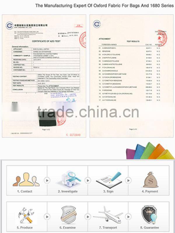 waterproof awning material wholesale pu oxford fabric