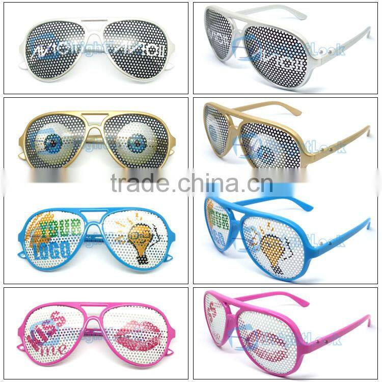 CE&FDA certificated sunglasses,popular sticker logo lenses sunglasses