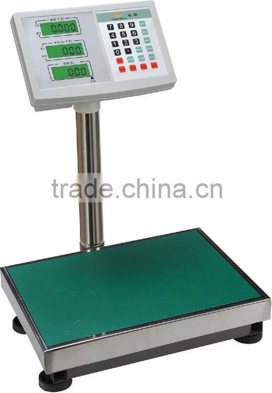 60kg 20g 40*50cm portable platform scale price computing weighint scale vegetable fruit scale