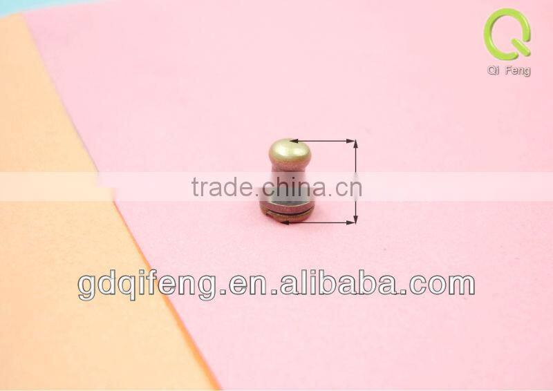 new design Decoration Handbag brass stud rivet 5mm