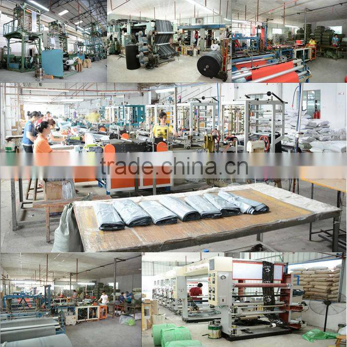 glossy three side sealed printed cpp plastic bags