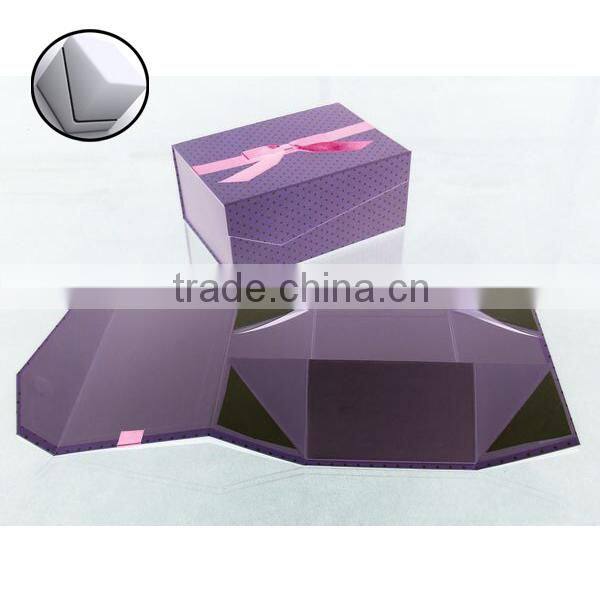 collapsible creative folding paper box hot sale on Alibaba made to order