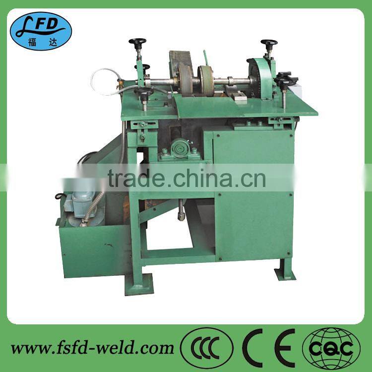Edge trimming machine for wire iron stainless steel fan cover
