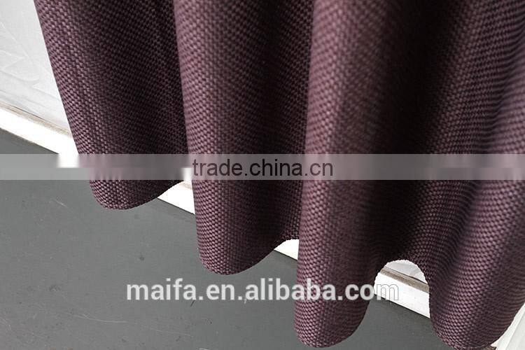 2016 New design plain blackout window curtain valance for arab