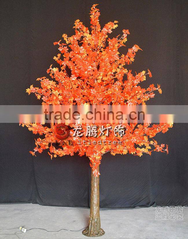 outdoor led artificial maple tree lights