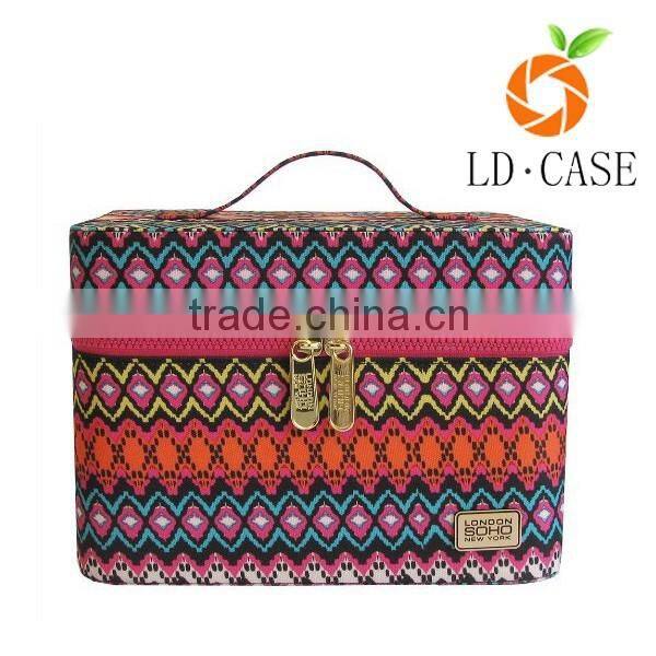 cheap canvas cosmetic pouch bag wholesale printed makeup bags