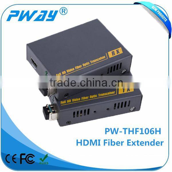 Compliance with HMDI 1.3 and HDCP 1.2 Standard HDMI To Fiber Optic Extender