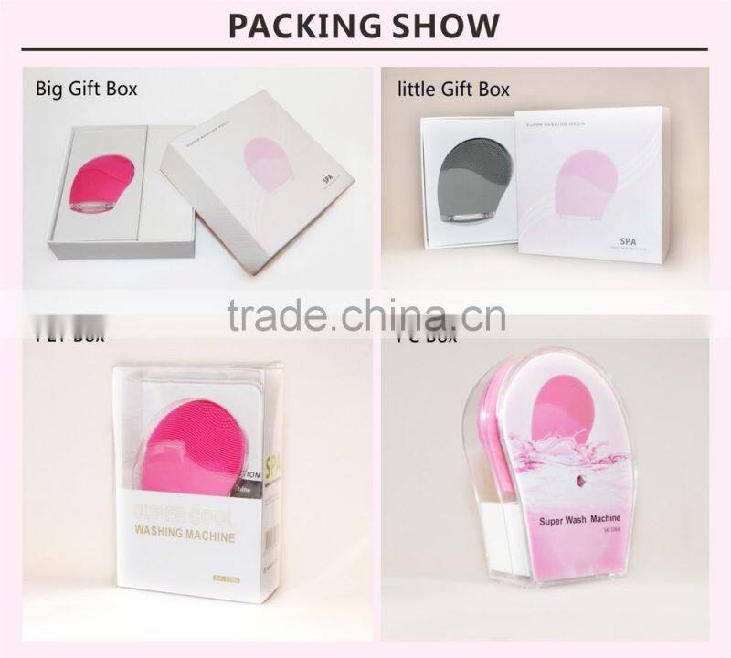 100G Waterproof Electric Silicone Facial Cleansing Brush