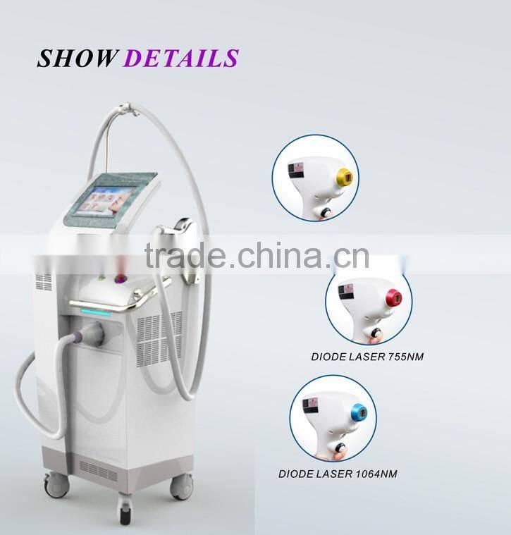 755nm/808nm/1064nm Micro Channel diode laser machine