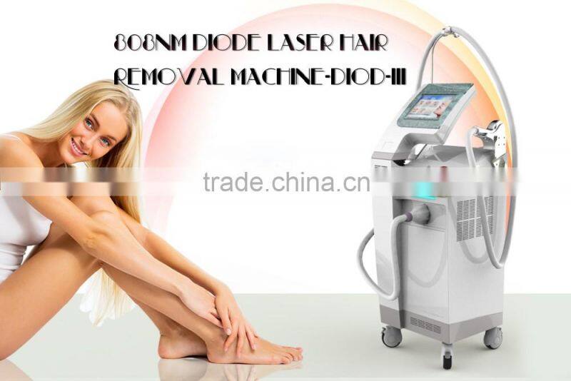 Painless 808nm diode laser hair removal machine with ce