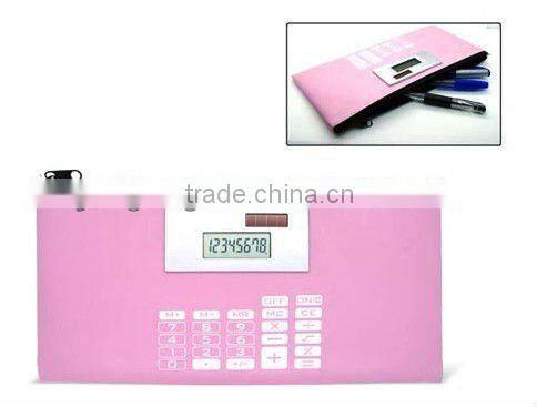 Flap zip-around wallet calculator