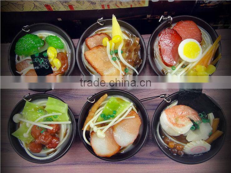 The fake Japanese sushi rice of keychain /Simulation model of food items of fridge magnet