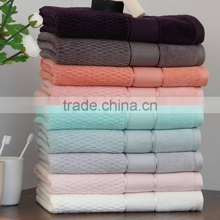 Wholesale Custom 100% Terry Cotton Bath Towel