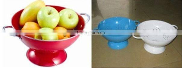 stainless steel red basket