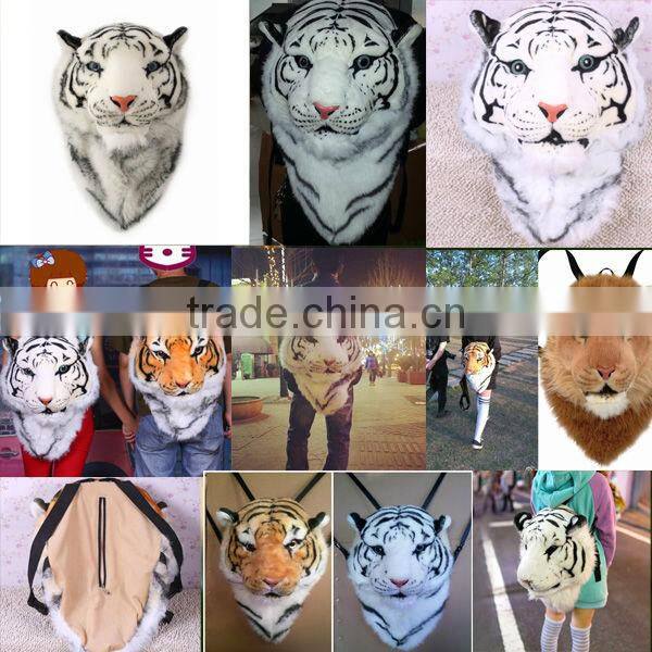 Lastest Style Custom 3d tiger shoulder bags