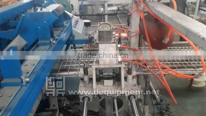 Cage mesh production line