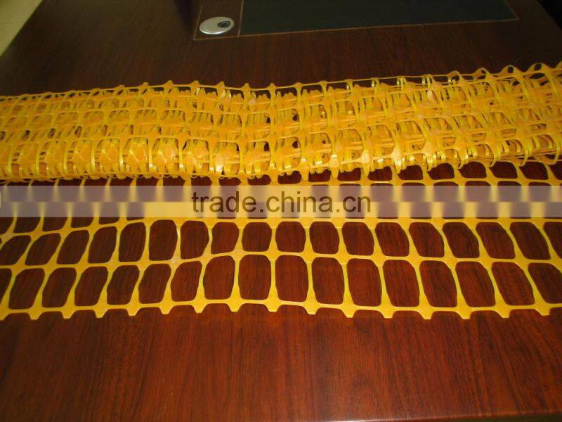 Plastic safety security ,Orange safety fence against ebola
