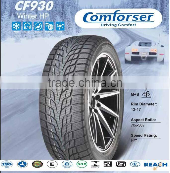 Comforser tire price list of new car tyres