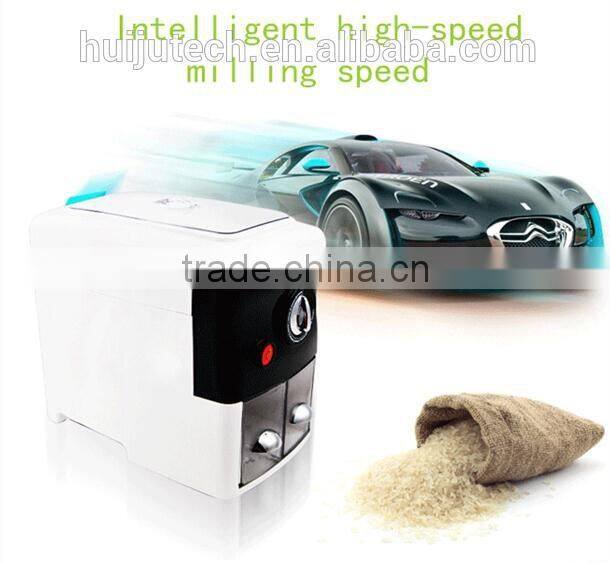 popular home use rice mill / husk remover / paddy sheller / rice polisher machine HJ-P10