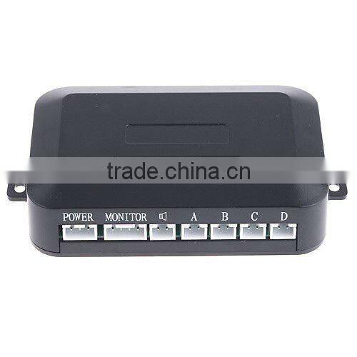 Car LCD Parking Reverse Backup Radar With 4 Sensors