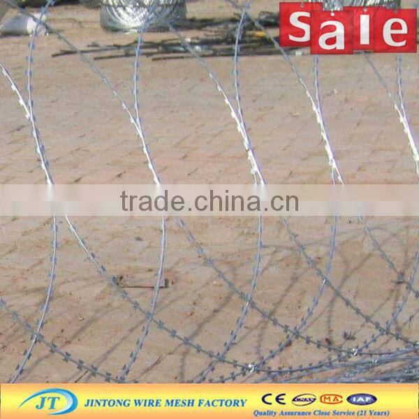 Stainless Steel Barbed Wire/Concertina Razor Barded Wire