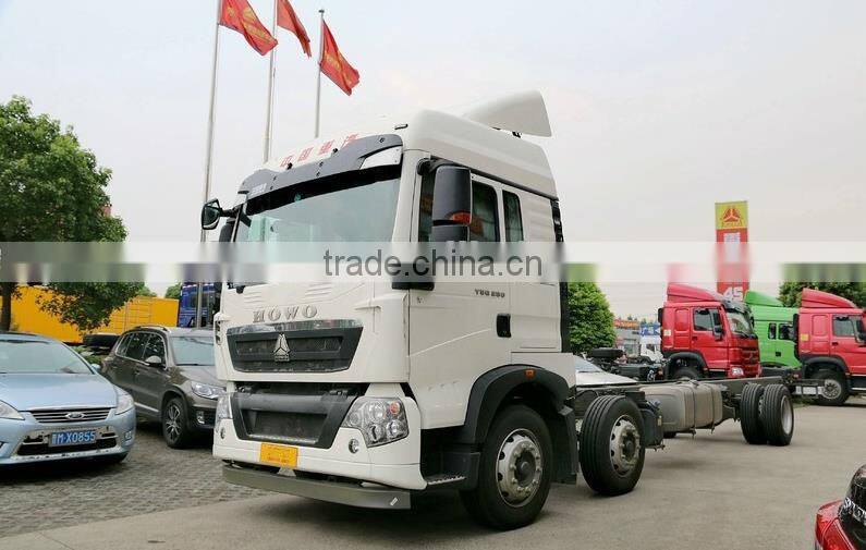 HOWO T5G Van Cargo Truck 280HP 6x2 >10ton of high quality