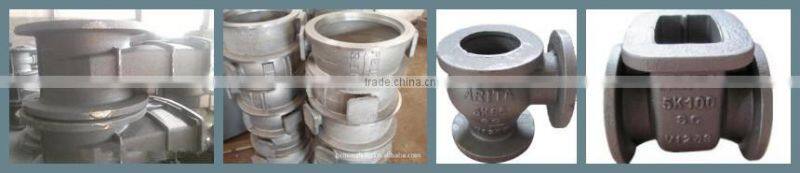 QT450 cast iron valve body / valve body cast iron casting / DN100 iron cast valve body
