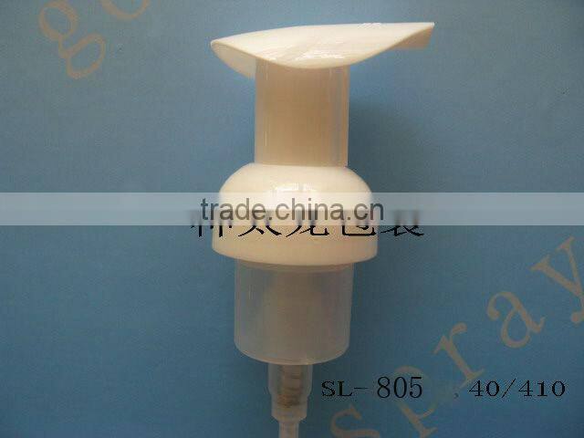 Plastic foam pump for foam bottle