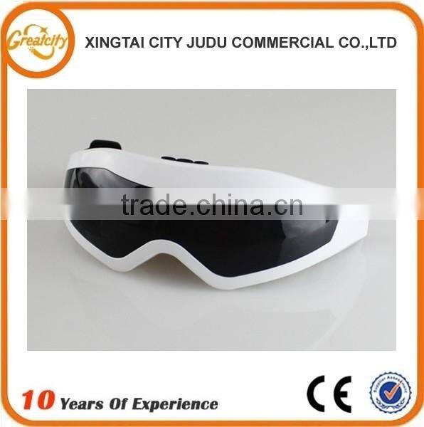 wireless folding eye massager with intelligent air pressure and music and intelligent voice broadcast