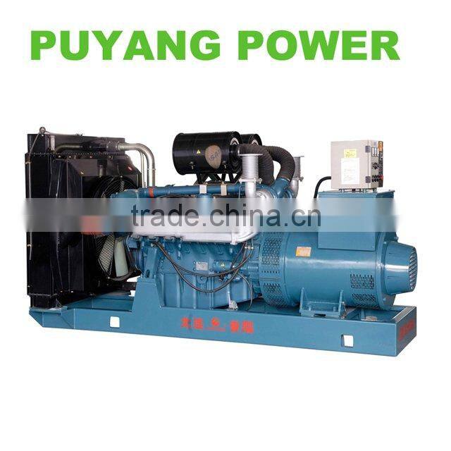 80kVA to 750kVA Doosan origianl from Kroea diesel generator set with Brushless alternator Water Jacket Heater as optional