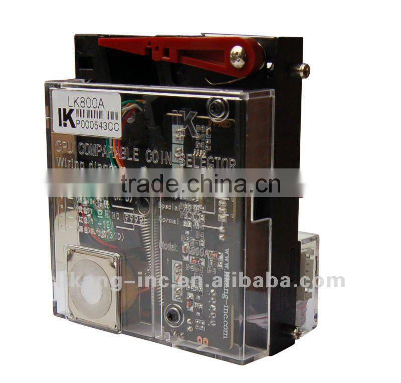 LK800A+ Hot sale Electronic vertical type coin acceptor for electronic roulette