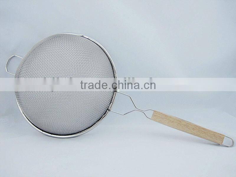 SS double mesh oil strainer