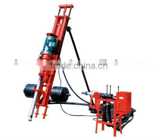 HFQ100 DTH drilling rig portable air & Full hydraulic drilling rig