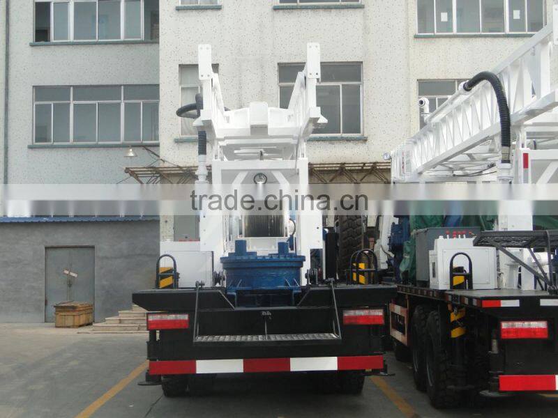 HFT400 truck mounted drilling rig truck mounted and rotary drilling rig