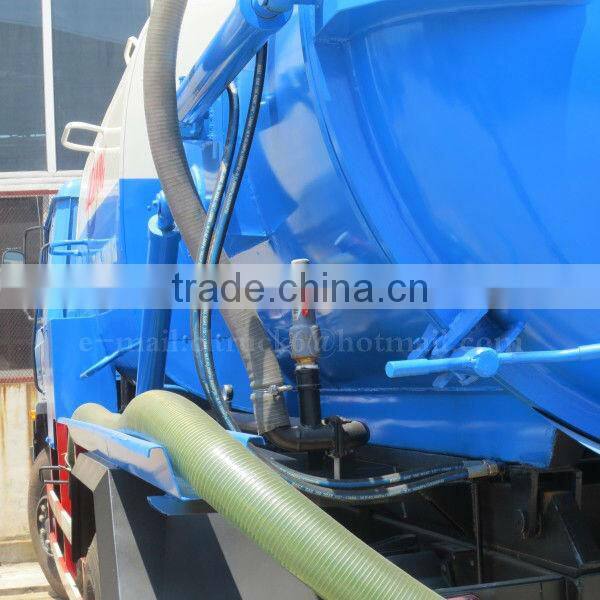 4*2 DONGFENG 153 Cleaning and Sewage Suction Truck 8m3