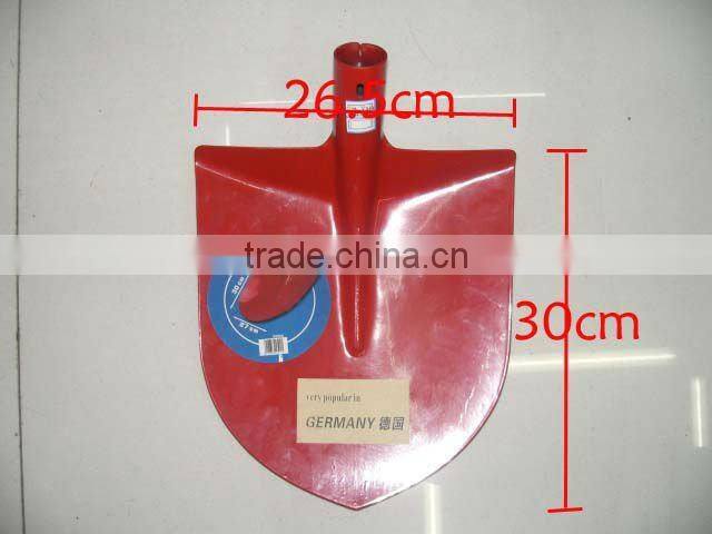 steel pointed shovel