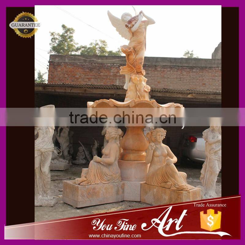 outdoor nude woman fountain for garden
