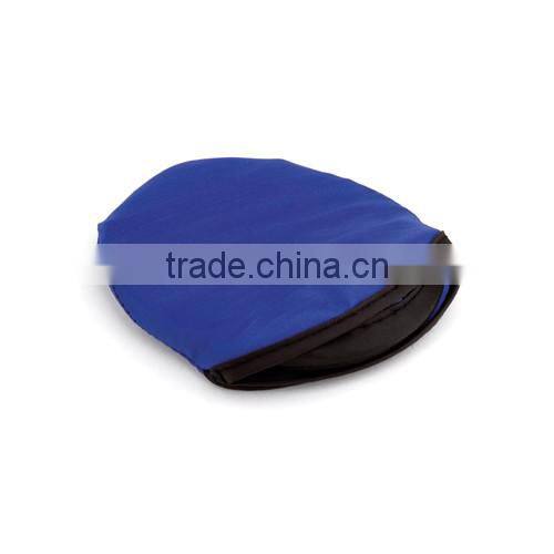 outdoor summber beach toy foldable frisbee with pouch